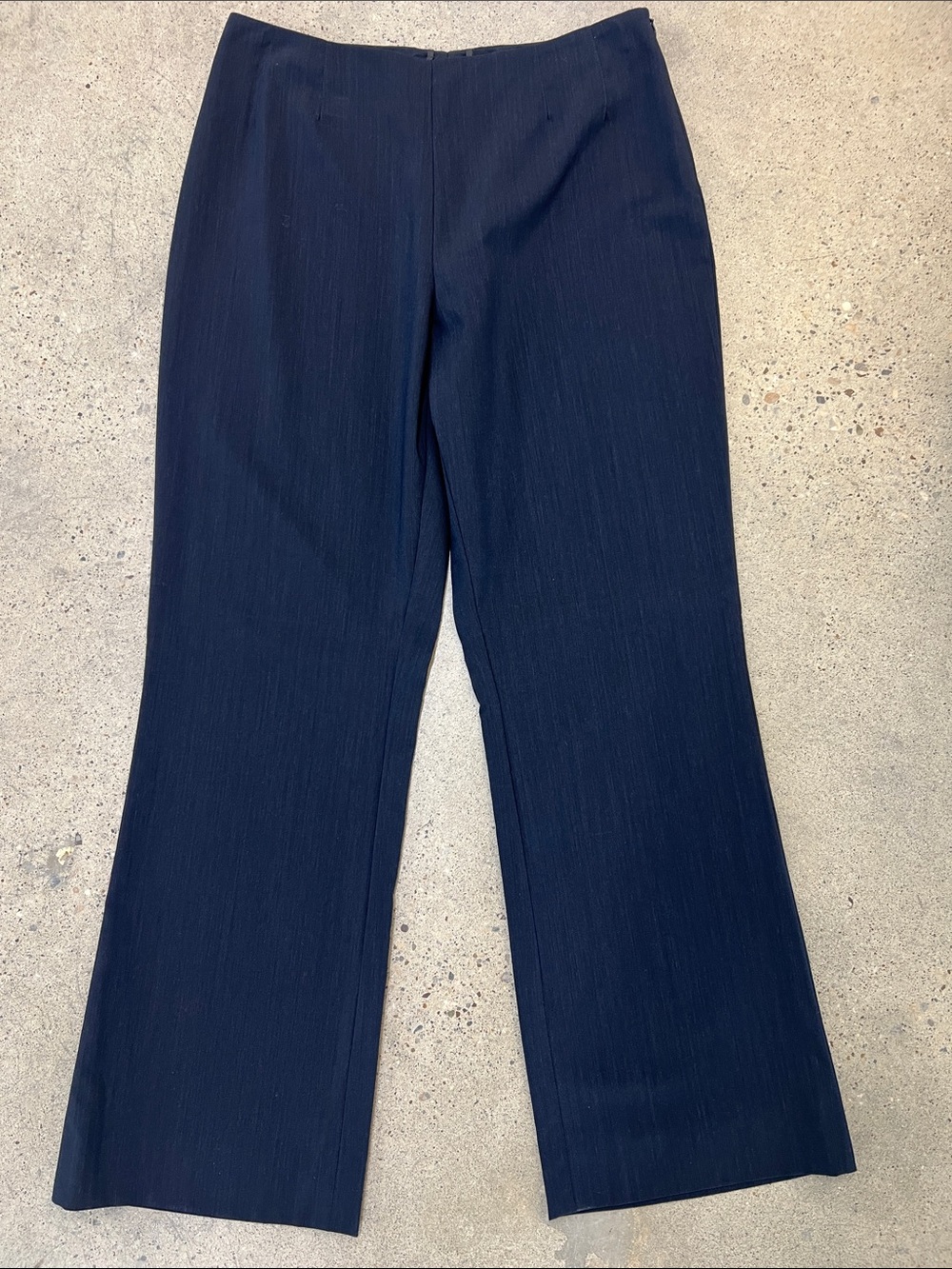 Akris Navy Wool Trousers
